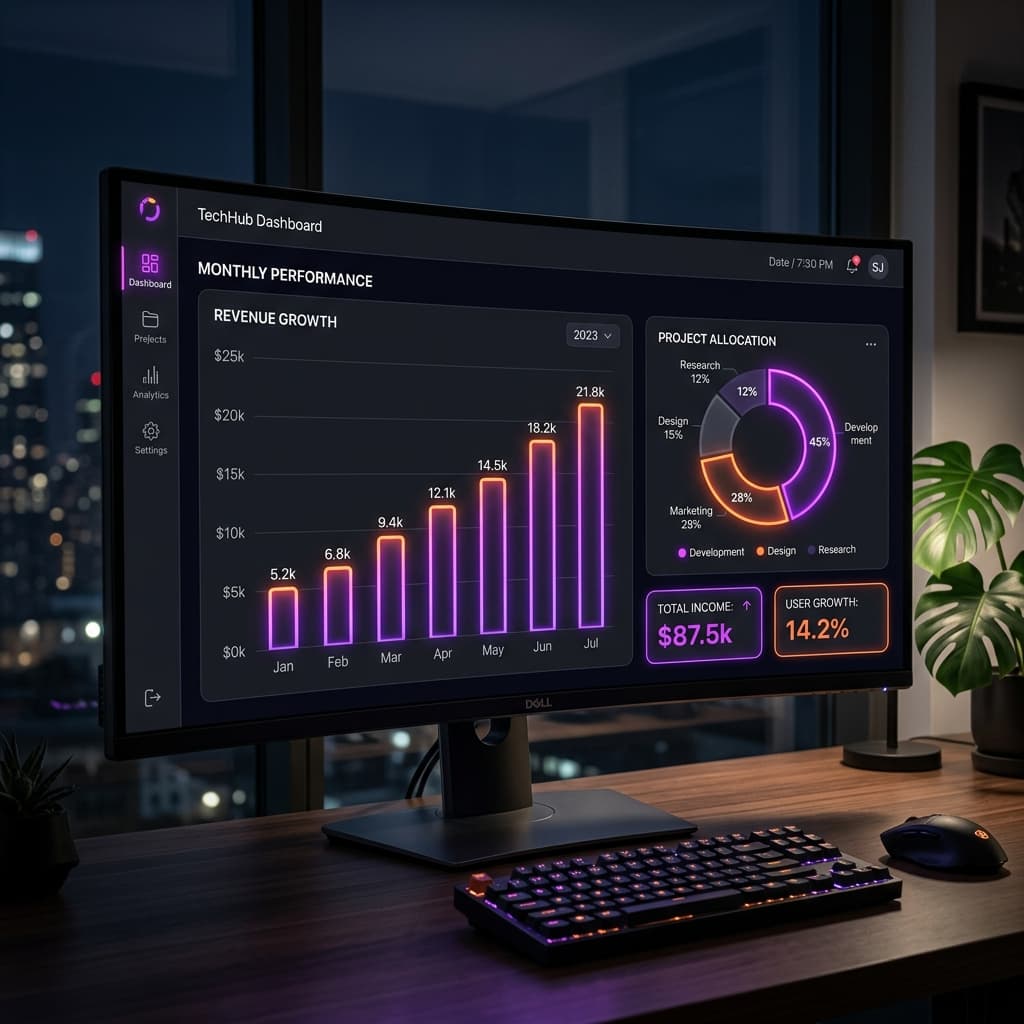 Analytics chart